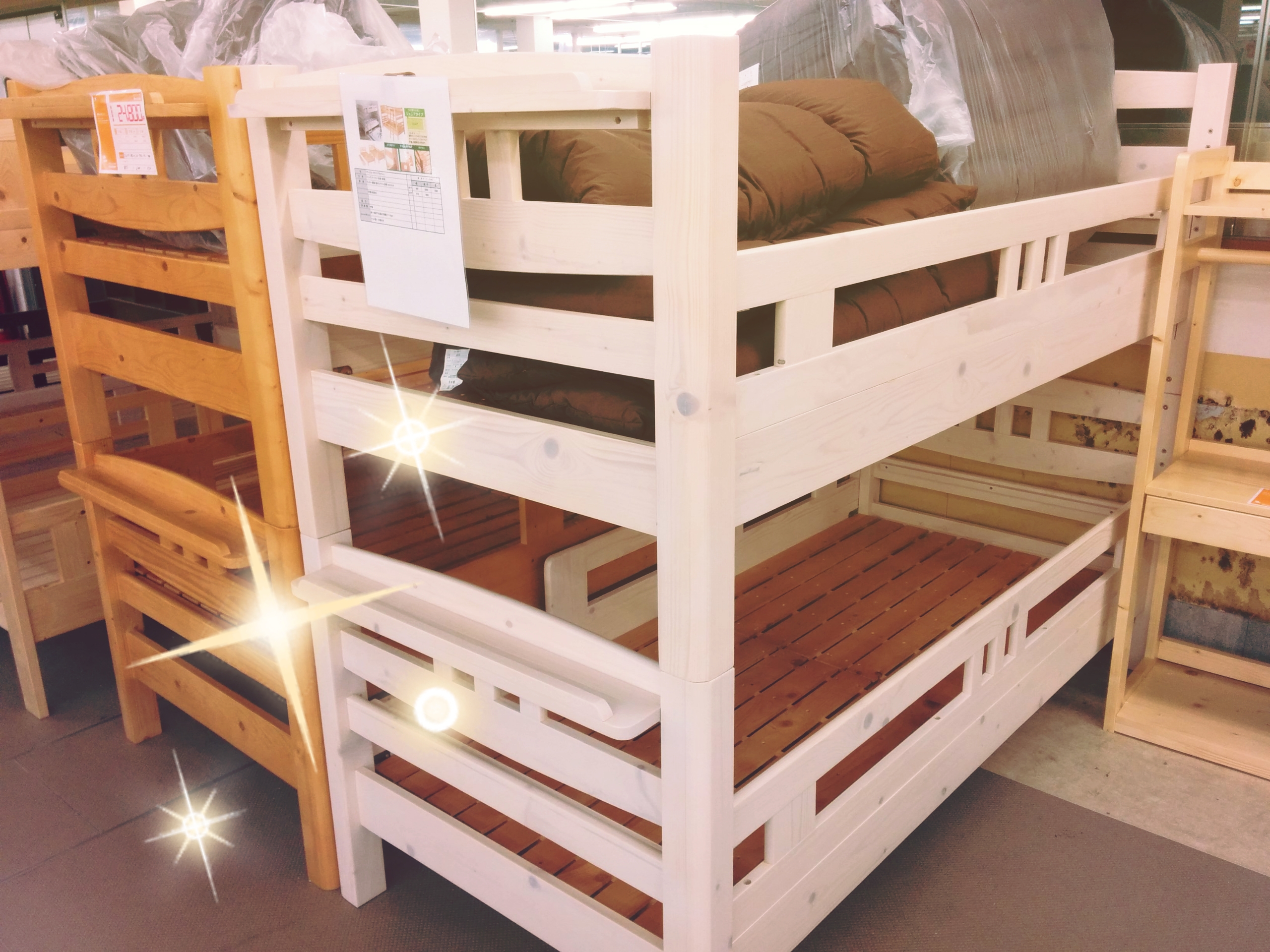 おすすめ】ジュニアサイズの二段ベッドは子供部屋にぴったりの大きさで 